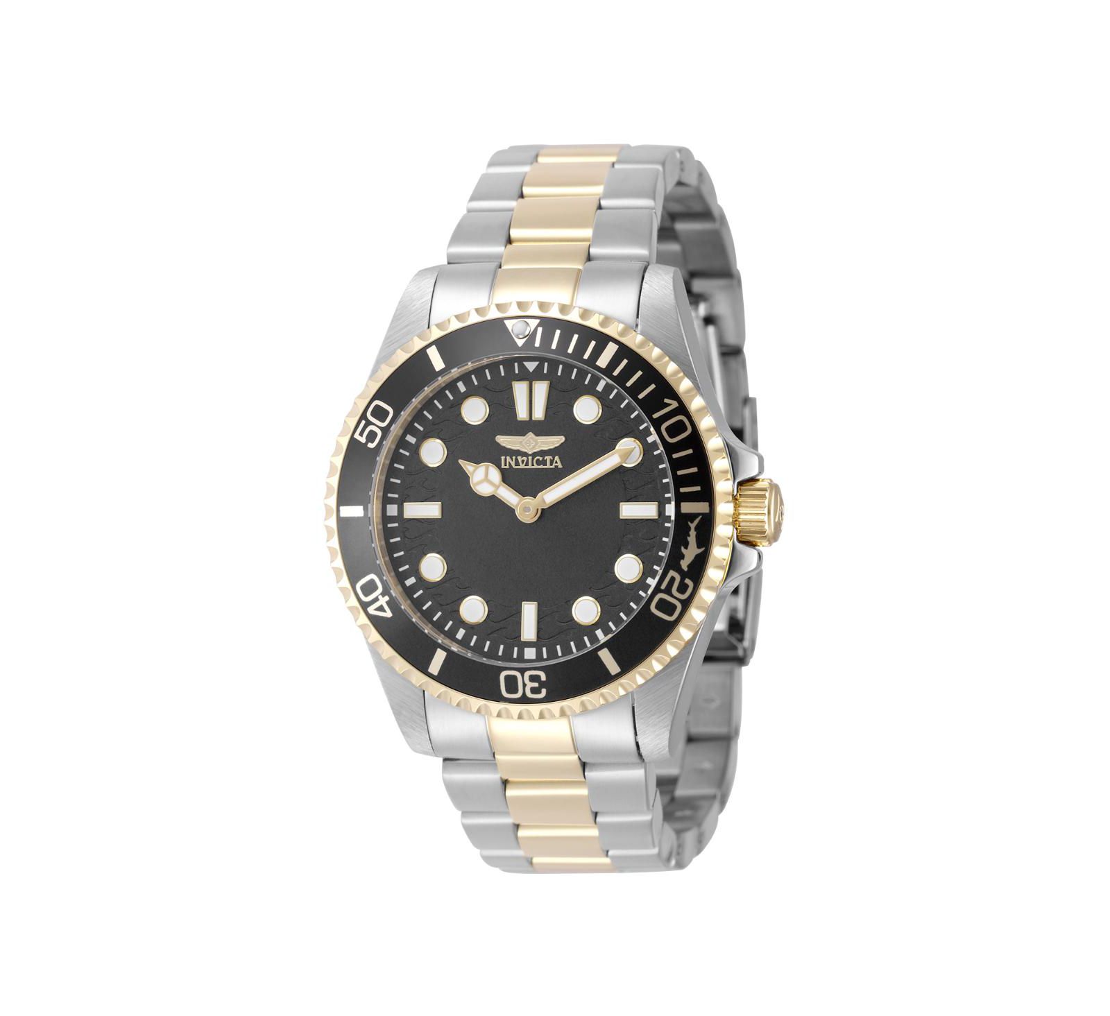 INVICTA Men's 49706 Pro Diver Quartz PC20S Brass Dial Watch
