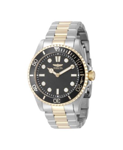 INVICTA Men's 49706 Pro Diver Quartz PC20S Brass Dial Watch