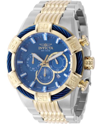 Invicta Men's 49903 Bolt Quartz VD53 Brass Dial Watch