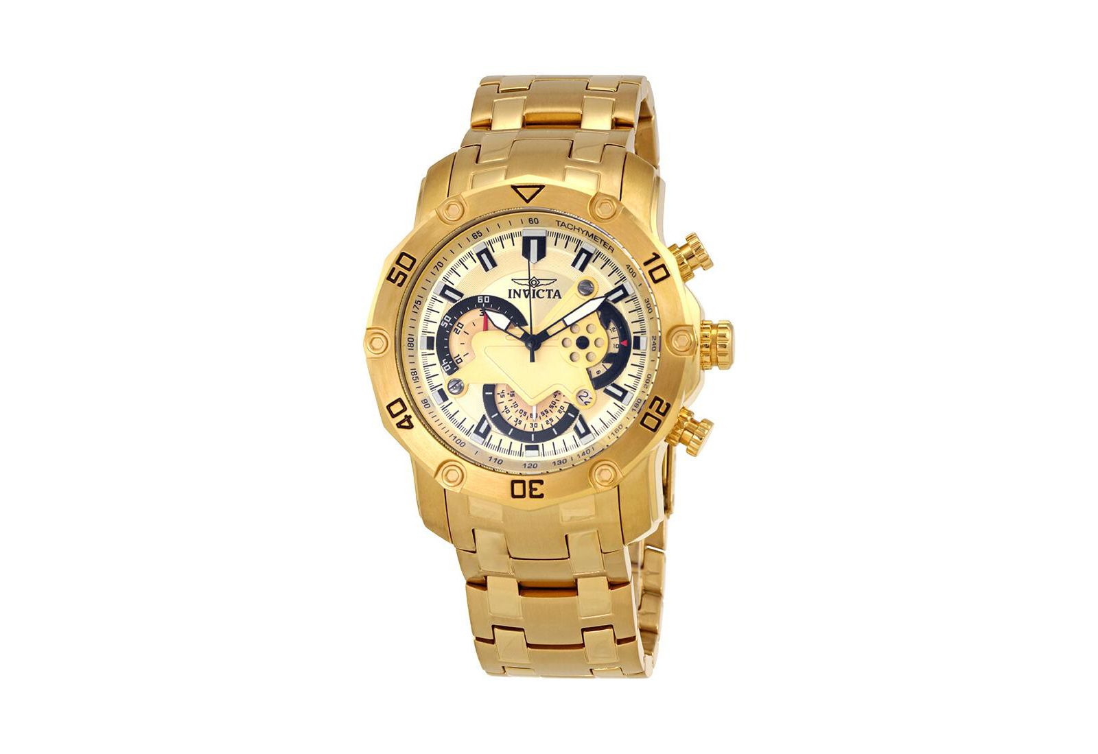 Invicta Women's 22761 Pro Diver Quartz Multifunction Dial Watch