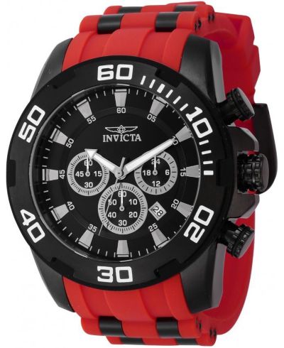 Женские часы Invicta 44546 Pro Diver Quartz VD53 Dial