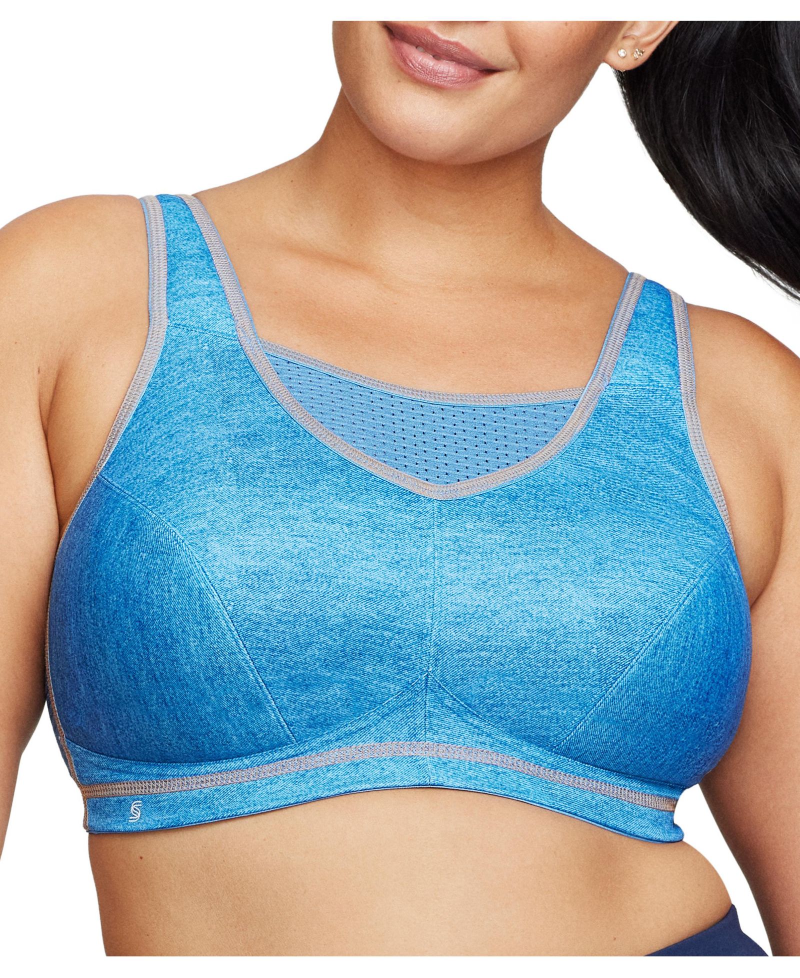 Glamorise Women's Plus Size Sport Elite Performance Camisole Bra 1067
