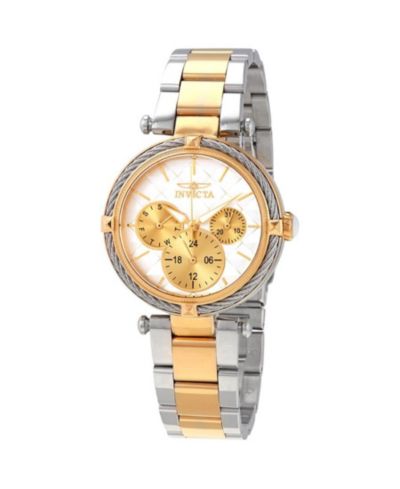 Женские кварцевые часы Invicta 28960 Bolt с 3 циферблатами