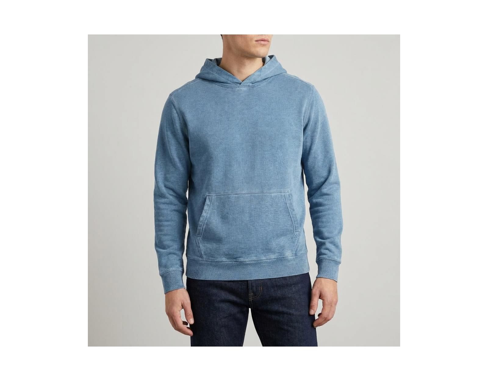 Мужской винтажный худи с графическим принтом Surfside Supply Co.