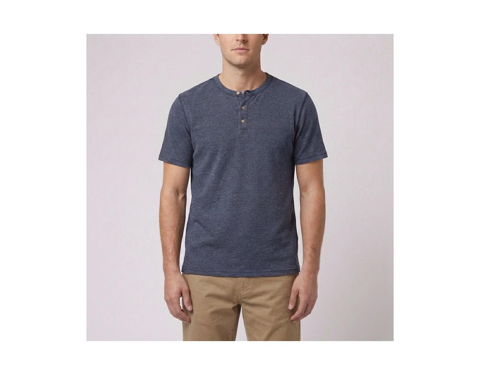 Мужская рубашка Henley Surfside Supply Co. Sean Burnout