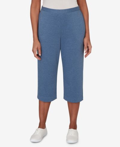 Женские брюки-капри Alfred Dunner Classic Everyday French Terry