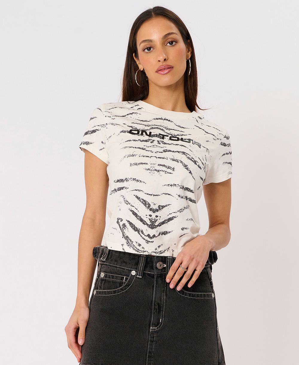 Женская футболка Abrand On Tour Short-Sleeve