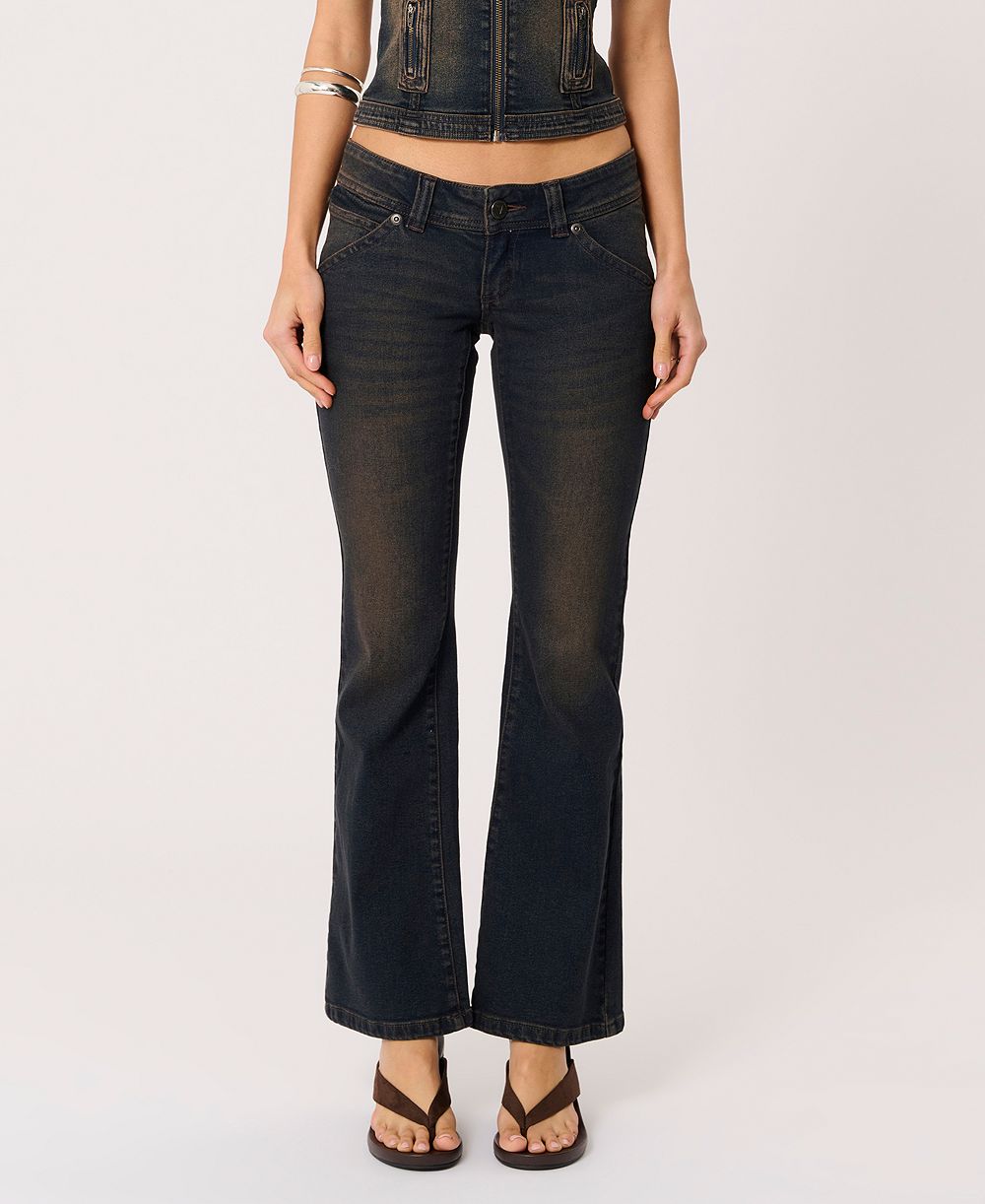 Abrand Women's 00 Bowie Kick-Flare Jeans