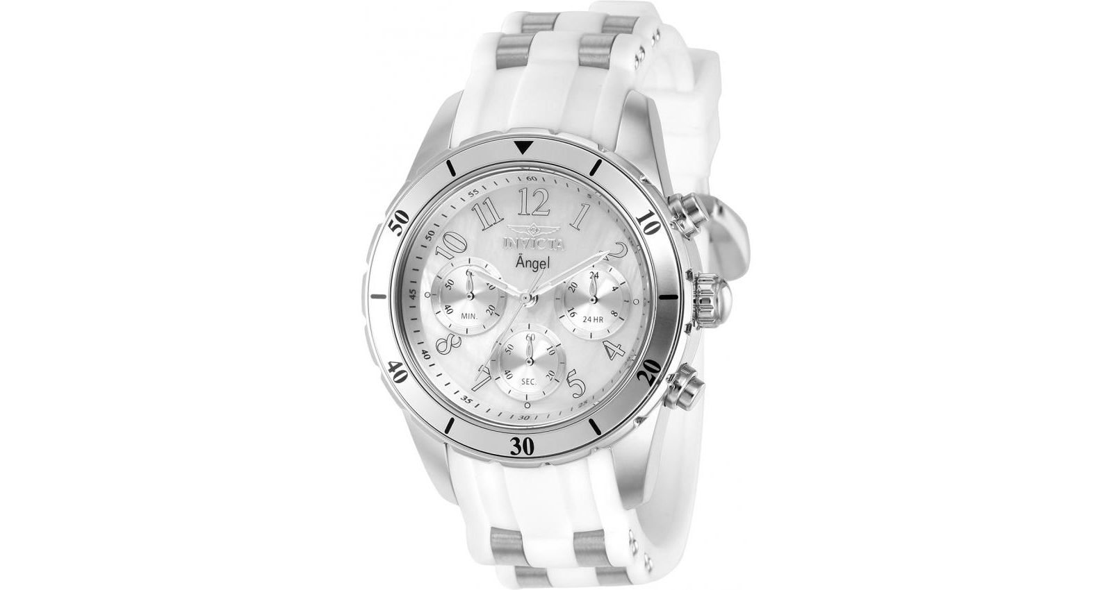 Женские часы Invicta 37347 Angel Quartz Chronograph Dial