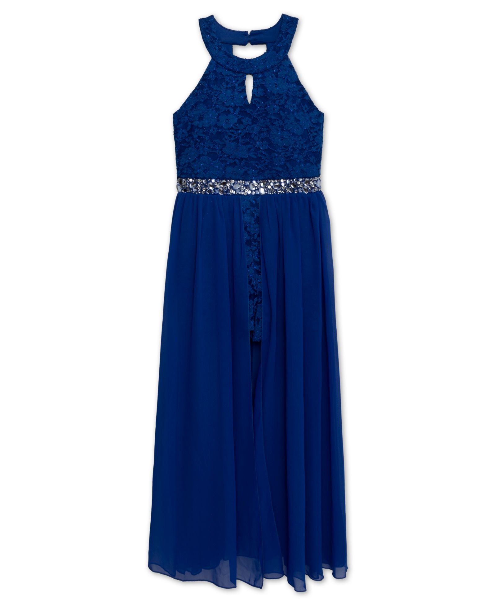 Платье Speechless Girls' 7-16 Maxi Round Neck