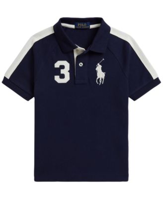 Поло-рубашка Polo Ralph Lauren Boys' 2T-7 Big Pony Cotton Mesh Polo Shirt