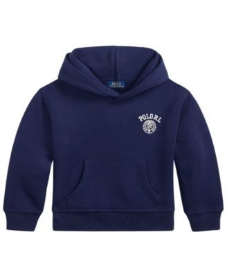 Детское флисовое худи Polo Ralph Lauren Big Fit Logo с длинным рукавом