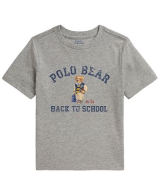 Детская футболка Polo Ralph Lauren Boys' 2T-7 Polo Bear Cotton Jersey