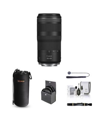 Объектив Canon RF 100-400mm f/5.6-8 IS USM с набором: 67mm UV Filter, Lens Cap Tether, Lens Case, LensPen Lens Cleaner and Cleaning Kit