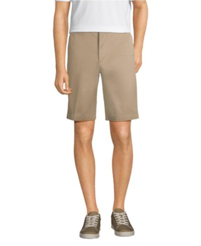 Мужские шорты-чинос Lands' End Long Plain Front Blend