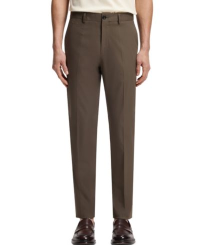 Мужские брюки Hugo Boss Stretch Cotton-Silk Slim-Fit