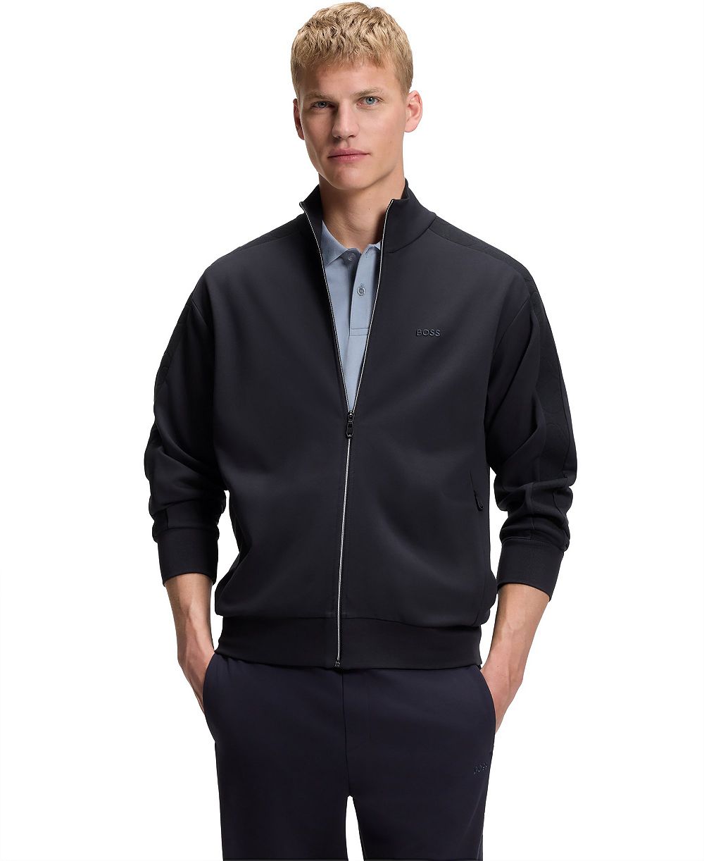 Свитшот Hugo Boss Men's Regular-Fit Tonal Jacquard Tape
