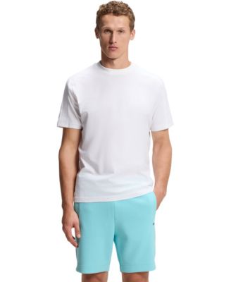 BOSS by Hugo Boss Men's Stretch-Cotton Regular-Fit Jacquard Tape T-Shirt