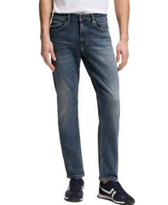 BOSS by Hugo Boss Men's Stretch-Cotton Blend Slim-Fit Jeans