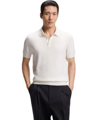 Поло BOSS by Hugo Boss Men's Structured Fabric