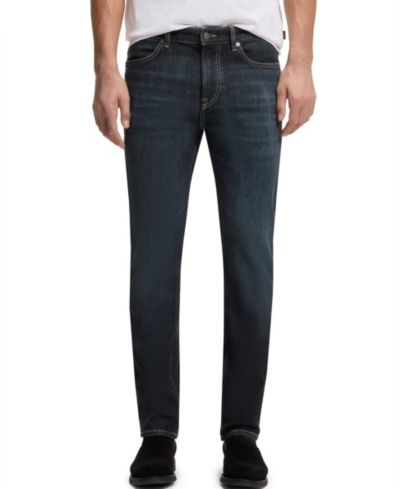 Джинсы BOSS by Hugo Boss Men's Slim-Fit с контрастной прострочкой, Мужские
