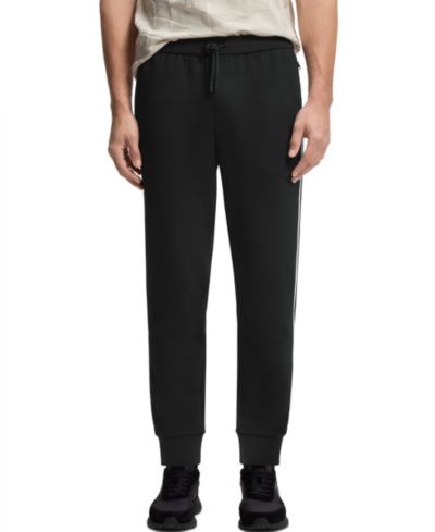 BOSS by Hugo Boss мужские брюки-джоггеры с узором Triangle-Jacquard