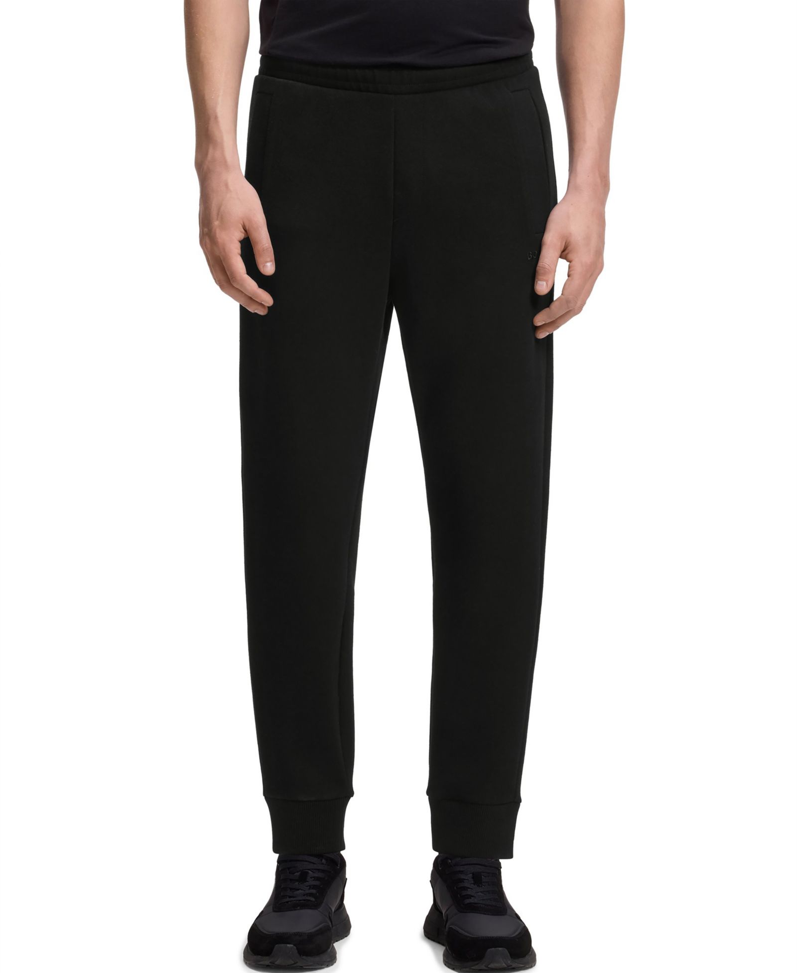BOSS by Hugo Boss Men's Cotton-Blend Regular-Fit Tracksuit Pants