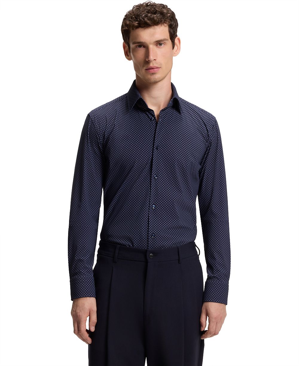 BOSS by Hugo Boss Мужская приталенная рубашка
