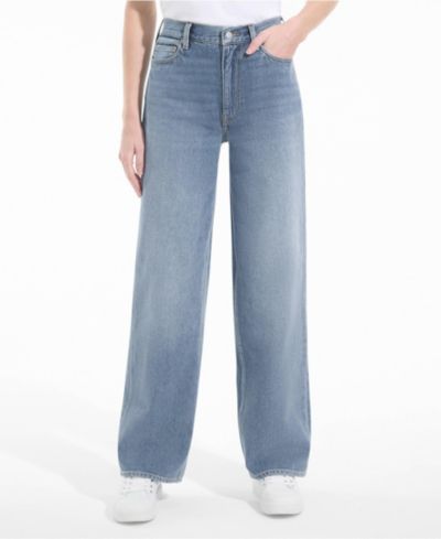 Женские джинсы Lands' End Rigid Denim Mid Rise Baggy