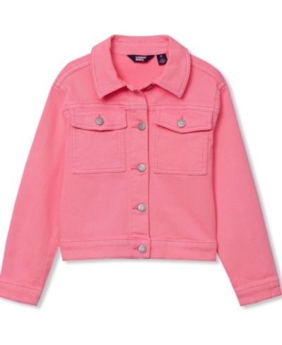 Lands' End Girls Boxy Denim Jacket