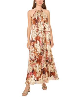 MSK Women's Printed Maxi Dress