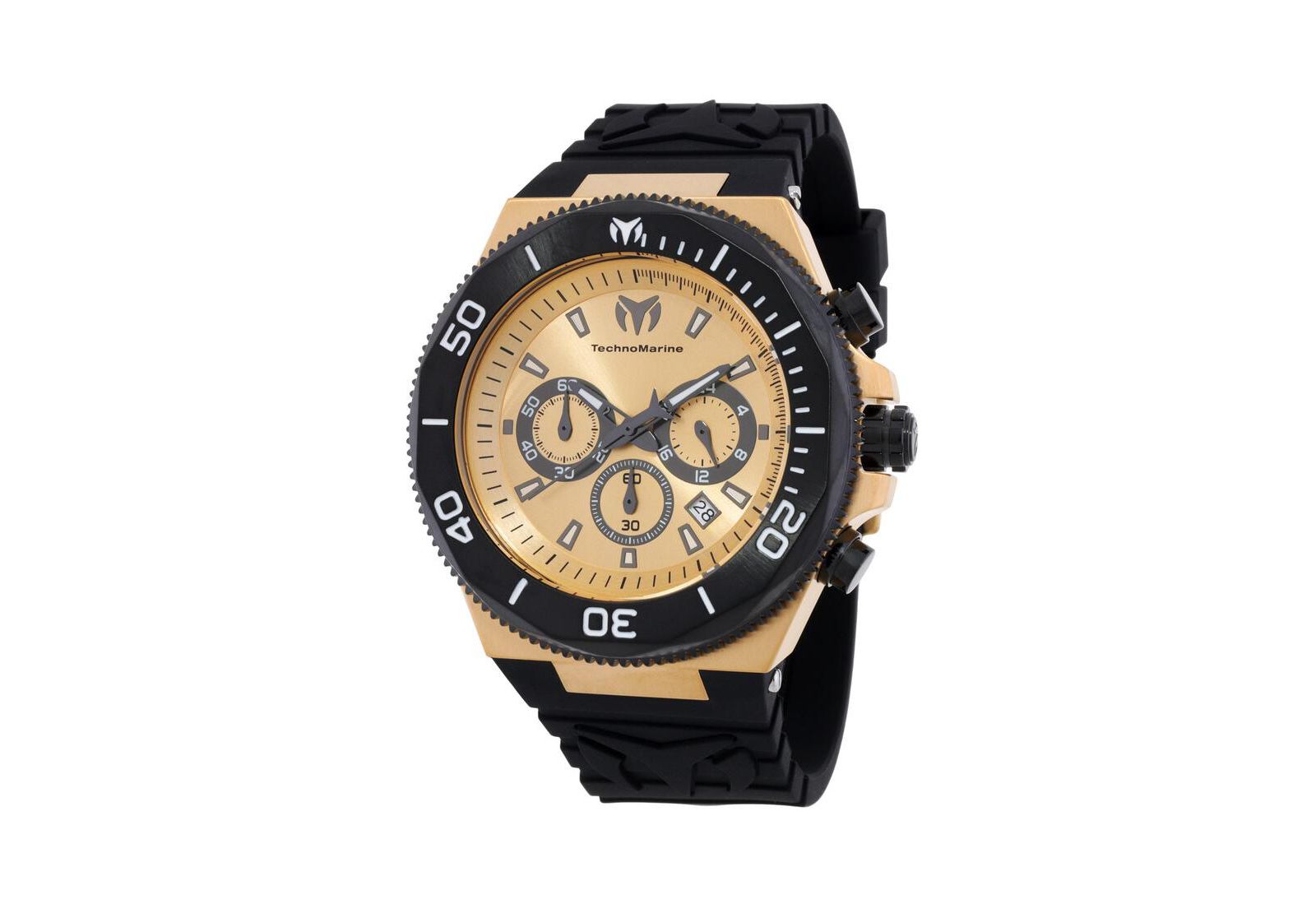 Мужские хронограф Technomarine Men's TM-224020 Manta Quartz Gunmetal