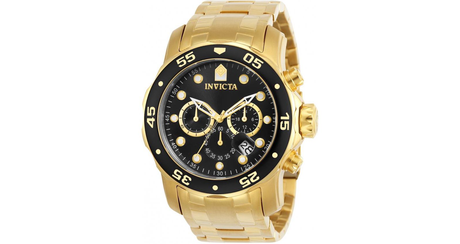 Invicta Men's 0072 Pro Diver Quartz Chronograph Dial Watch