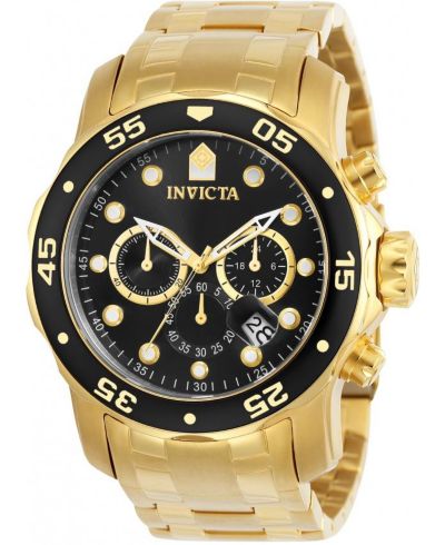 Invicta Men's 0072 Pro Diver Quartz Chronograph Dial Watch