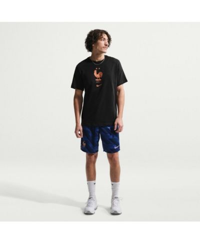Мужская футболка Nike France National Team Crest, черная