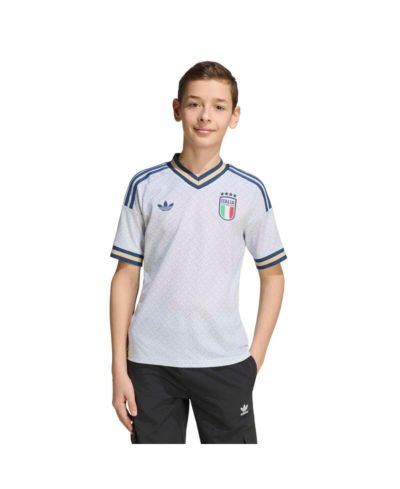 Детская реплика джерси сборной Италии Adidas Big Boys and Girls 2026 Away, Light Blue