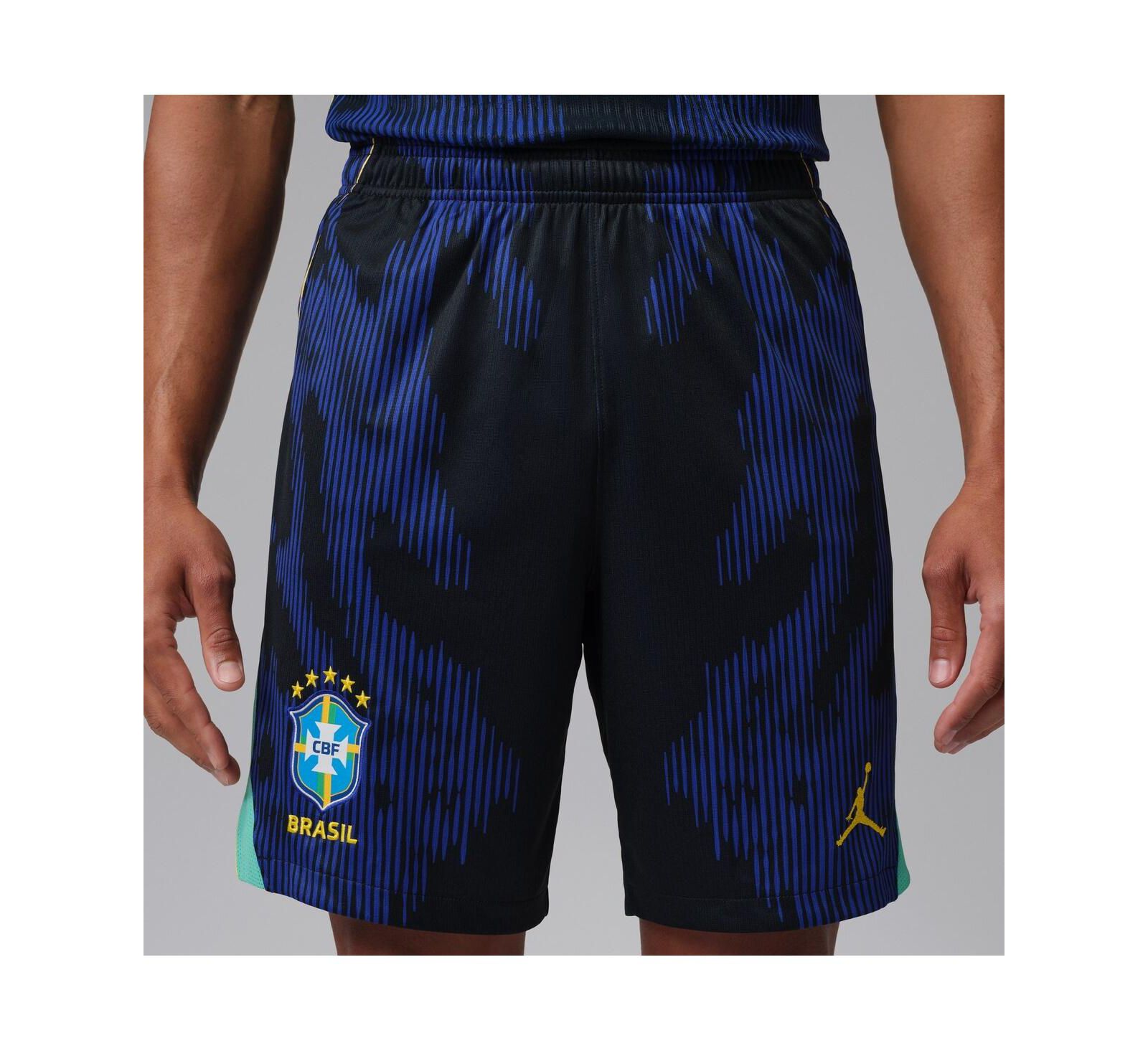 Jordan Men's Blue Brazil National Team 2026 Stadium Dri-FIT Replica Shorts