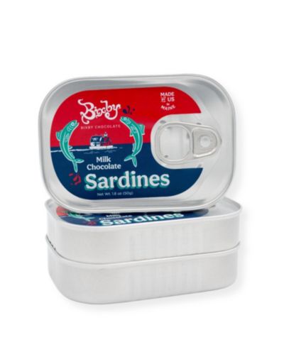 Bixby Chocolates Milk Chocolate Sardines, 3-Pack