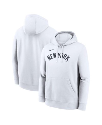 Мужская джерси Nike New York Yankees Dri-Fit Club Hoodie, белая