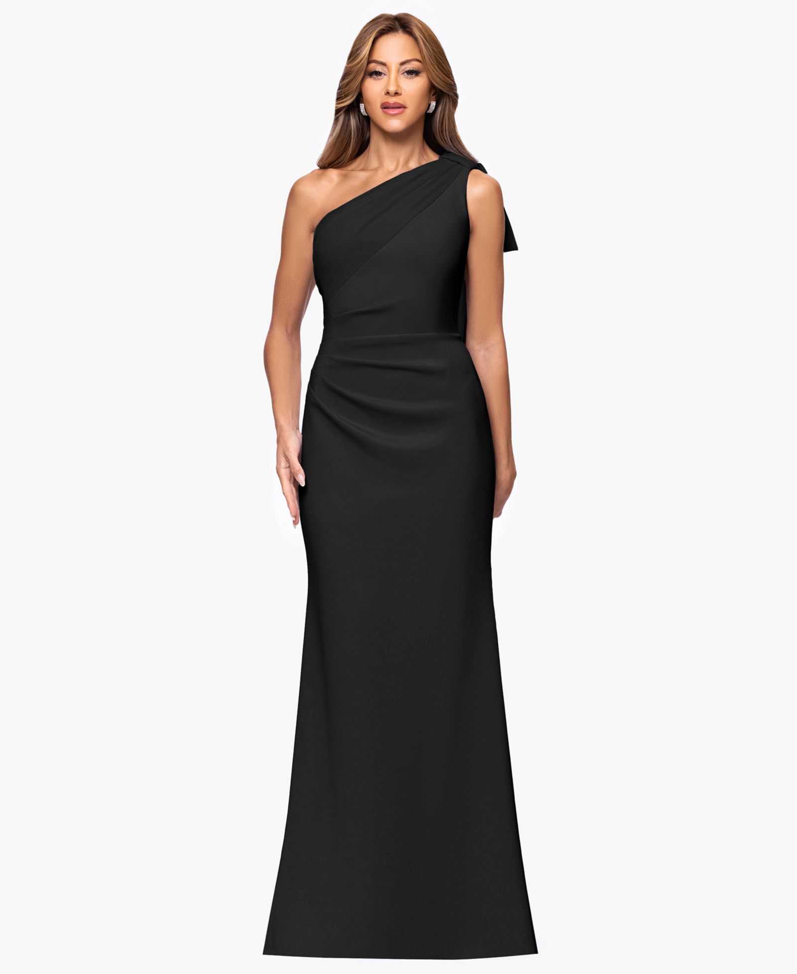 Вечернее платье XSCAPE Petite One-Shoulder Ball Gown