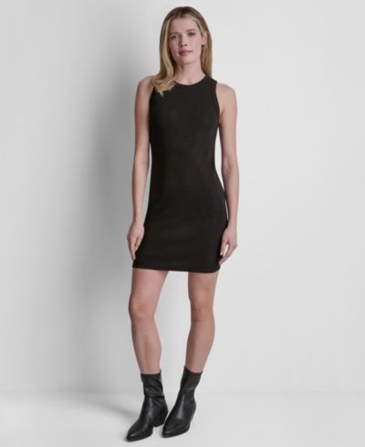 Женское мини-платье DKNY Jeans Sleeveless Studded Mini Tank Dress
