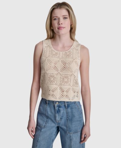 DKNY Jeans Женский трикотажный топ без рукавов