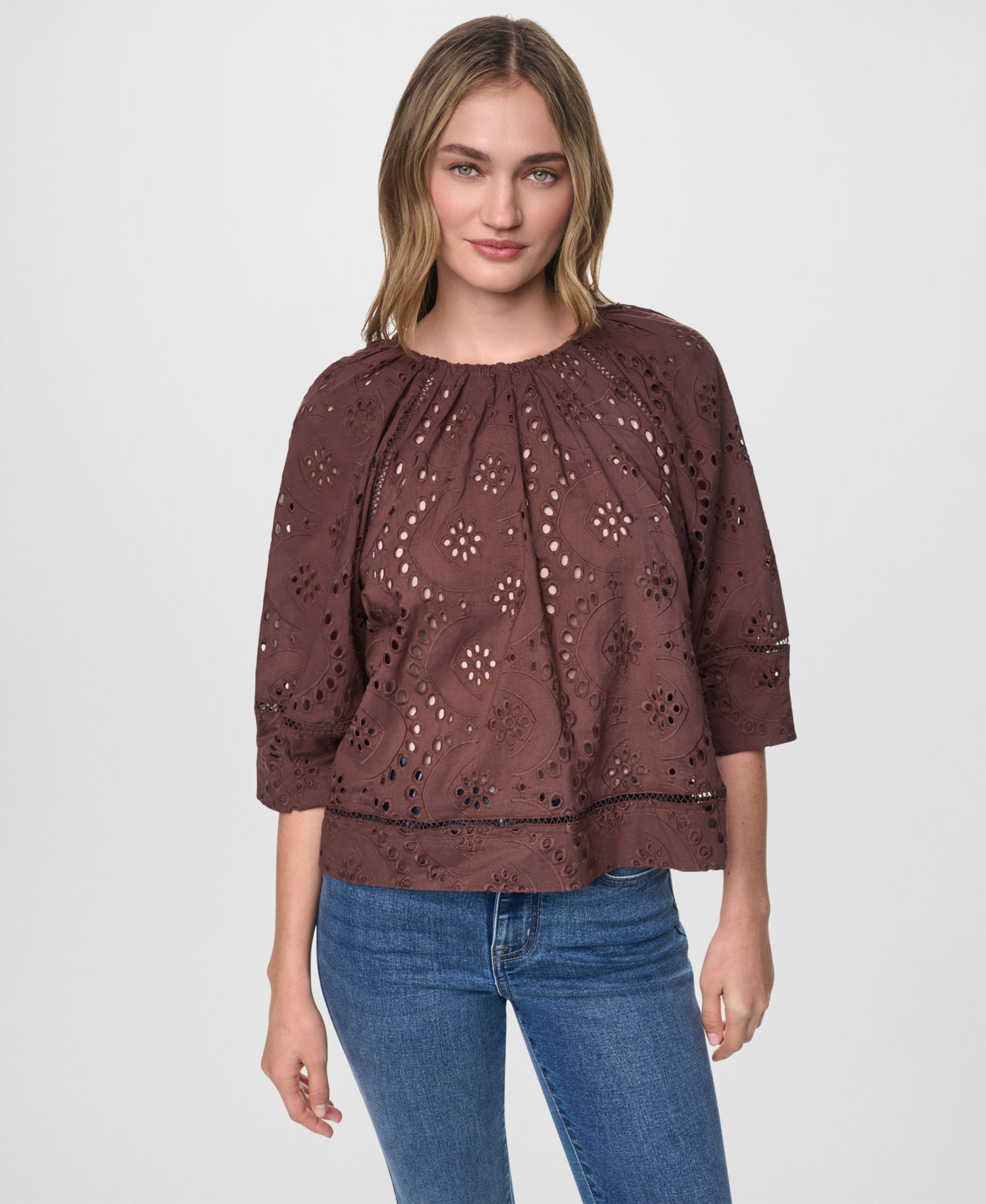 Женский топ DKNY Jeans Crewneck Relaxed-Fit