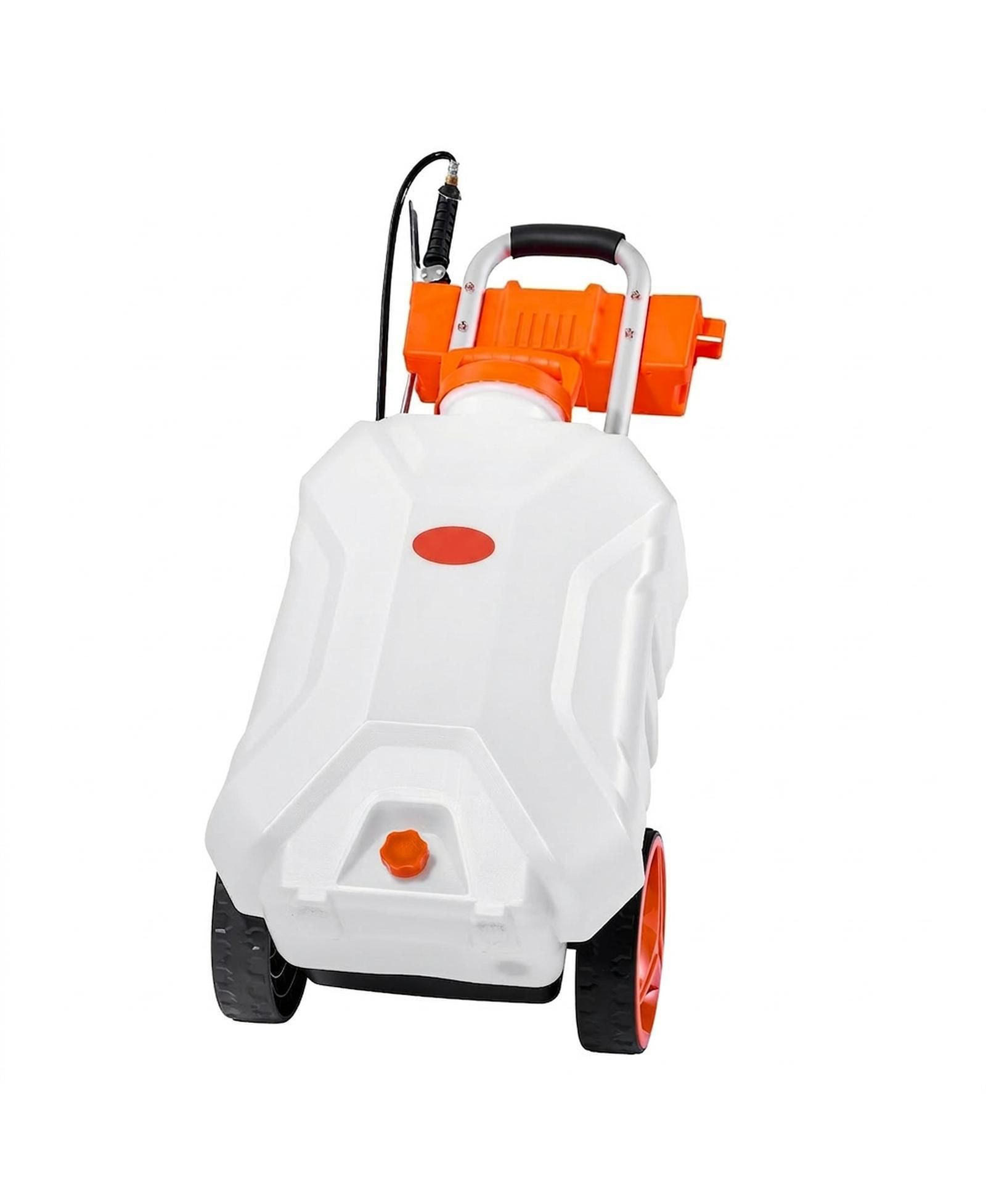 Электрический опрыскиватель SUGIFT Battery-Powered Sprayer, 10 Gallons с колесами
