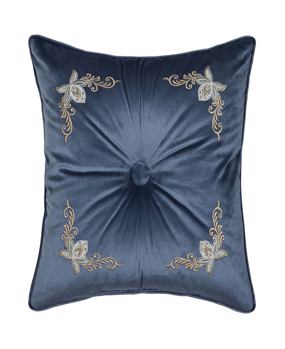 Декоративная подушка Five Queens Court Michaela Square Tufted, 18" x 18"