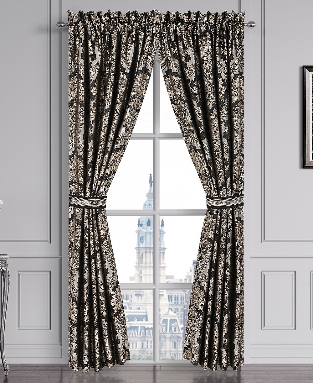 Five Queens Court Harriman Window Panel Pair, 50" x 95"