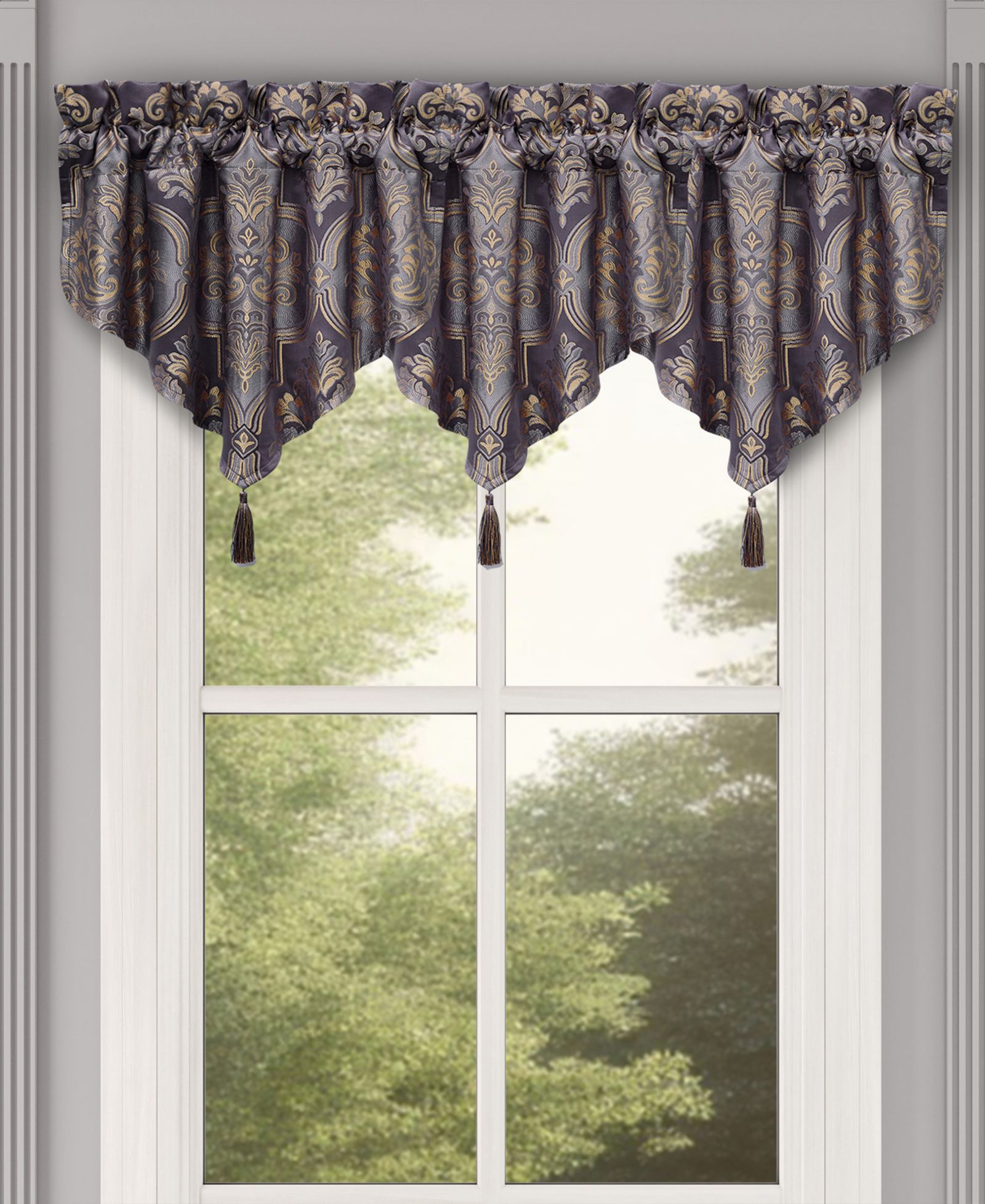 Занавеска-валанс Five Queens Court Manchester Window Ascot 40" x 21"