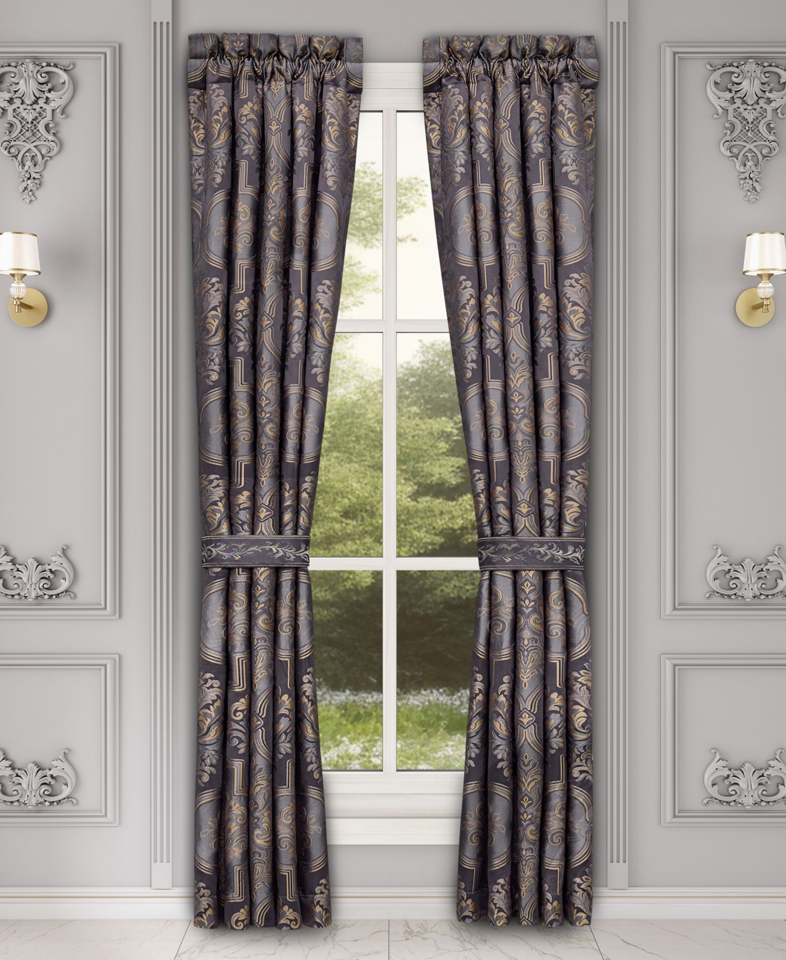 Парная штора Five Queens Court Manchester Window Panel, 50" x 84"