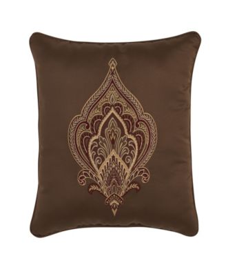 Five Queens Court Odette Square Decorative Pillow, 18" x 18"