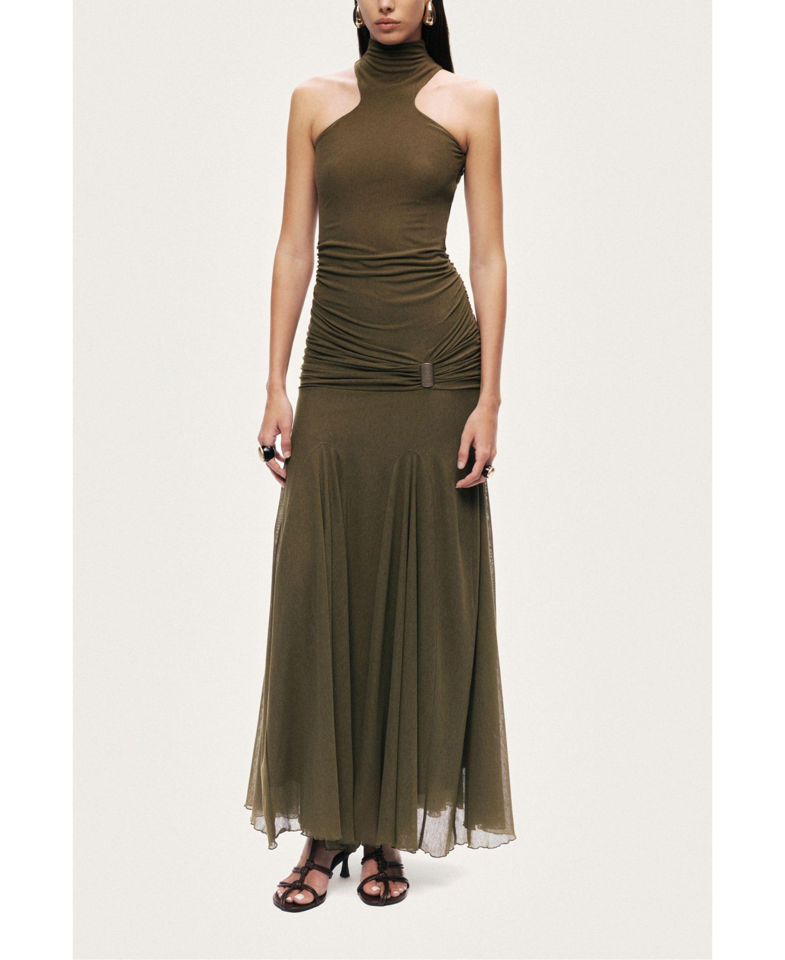 Макси-платье NOCTURNE Women's Halter Neck Draped
